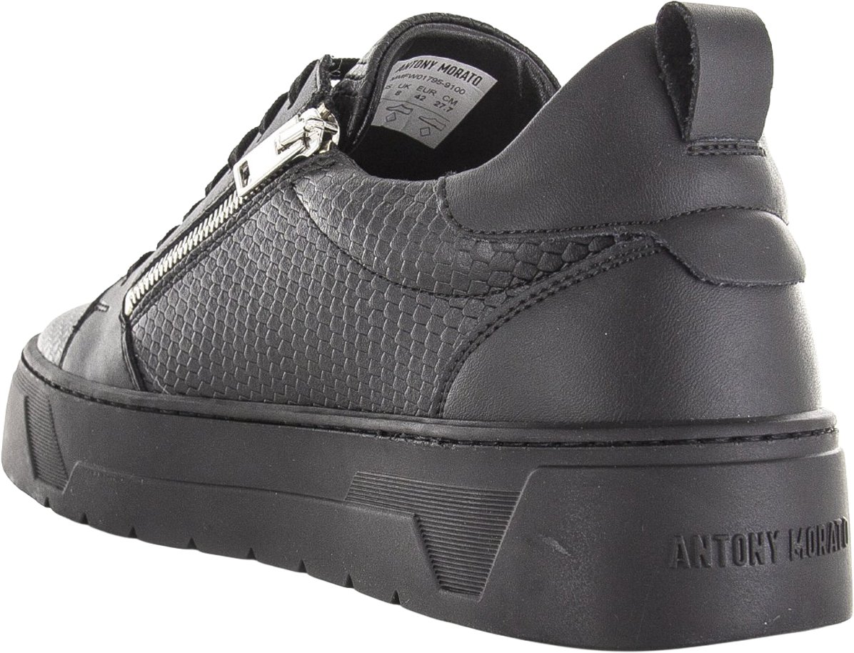Antony Morato Zipper Sneakers Black Zwart