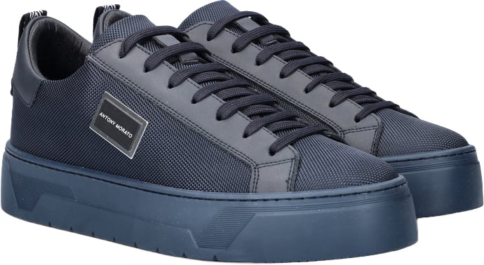 Antony Morato Sneakers Deep Blue Blauw