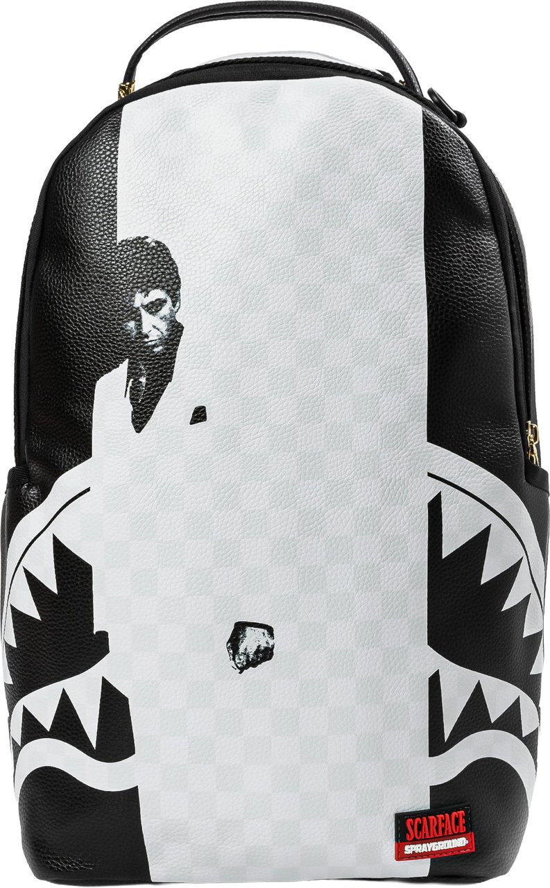 Sprayground Scarface Poster Style Backpack Zwart