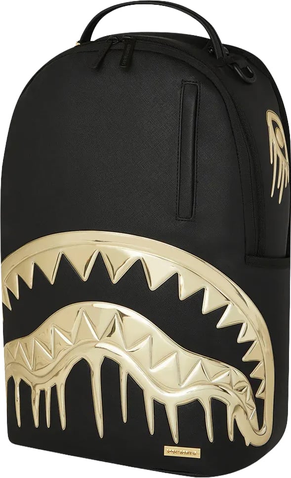 Sprayground Gold And Dangerous Backpack Zwart