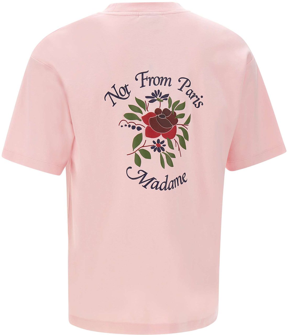 Drôle de Monsieur T-shirt slogan: Roze Roze