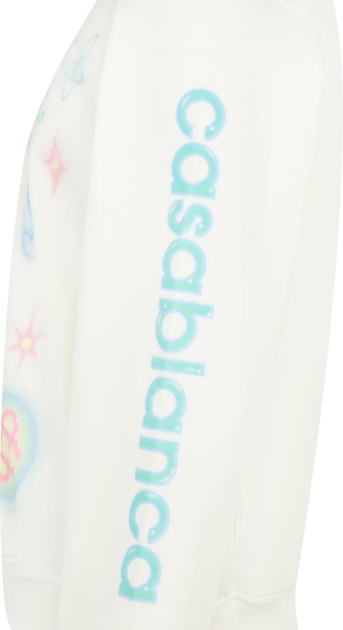 Casablanca sweater ecru Wit