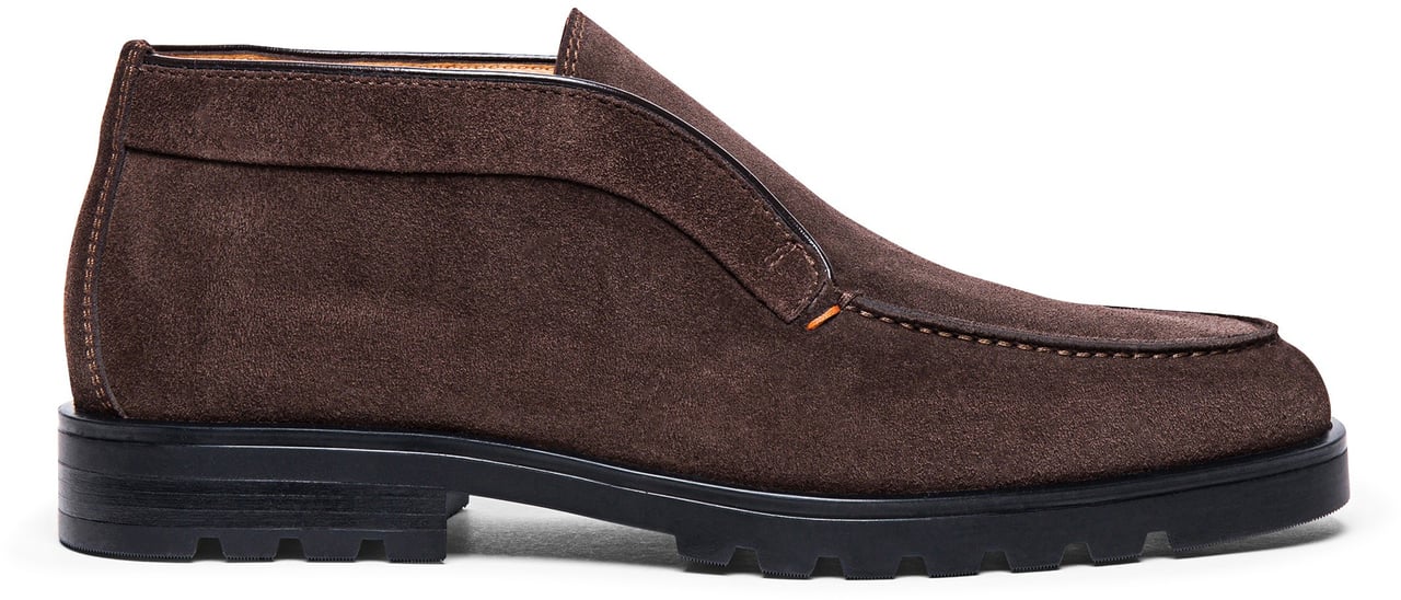 Santoni Instapschoen Bruin Bruin