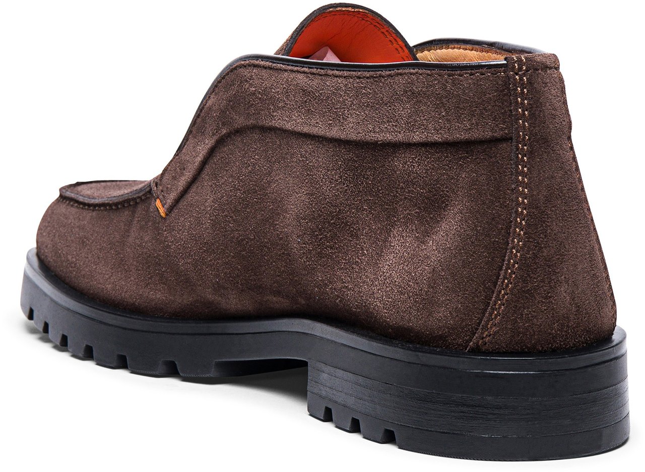 Santoni Instapschoen Bruin Bruin