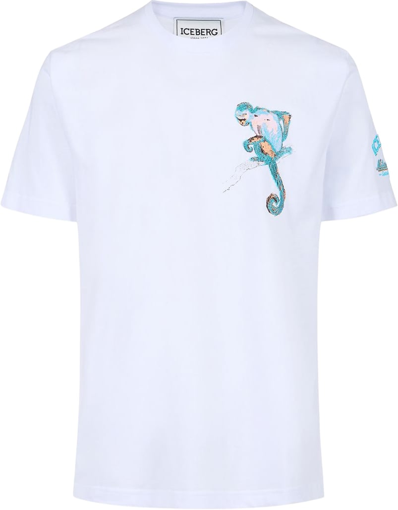 Iceberg T-shirt White Wit