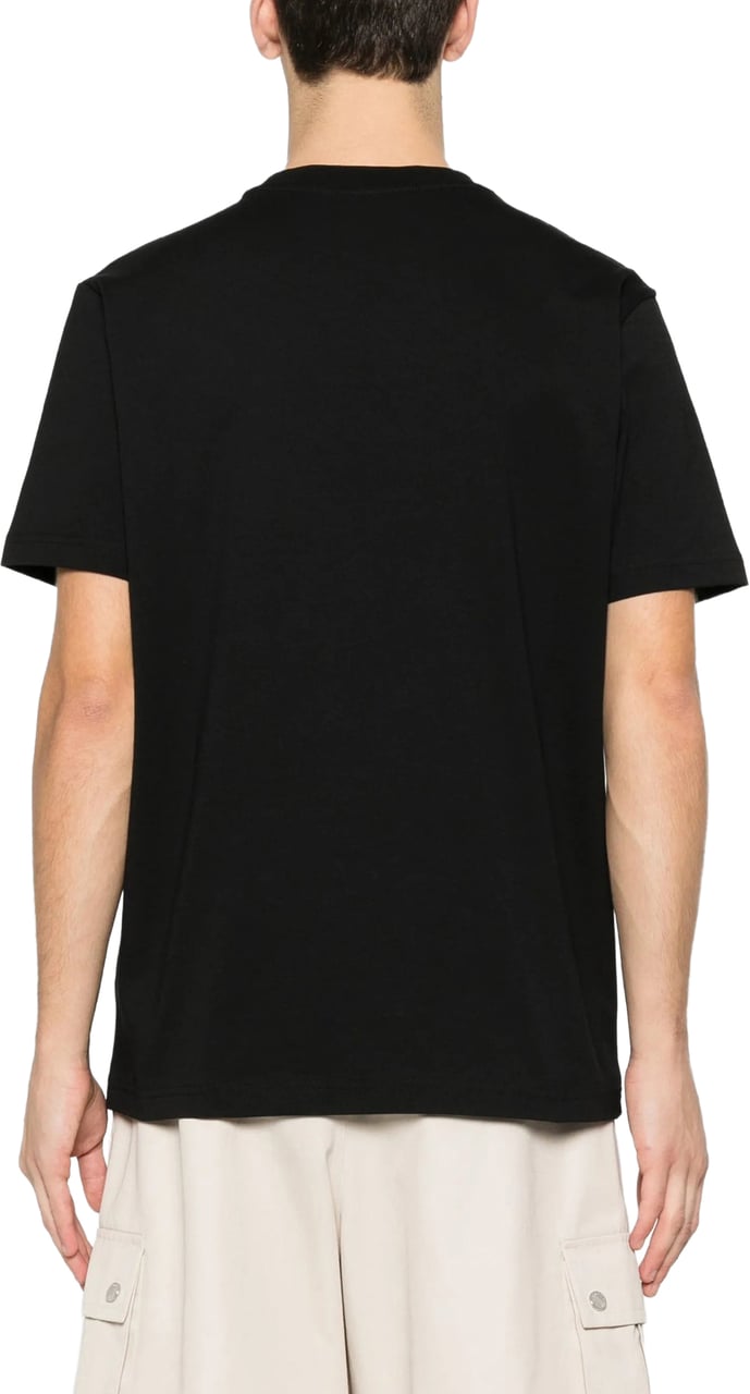 Iceberg Logo T-shirt Black Zwart