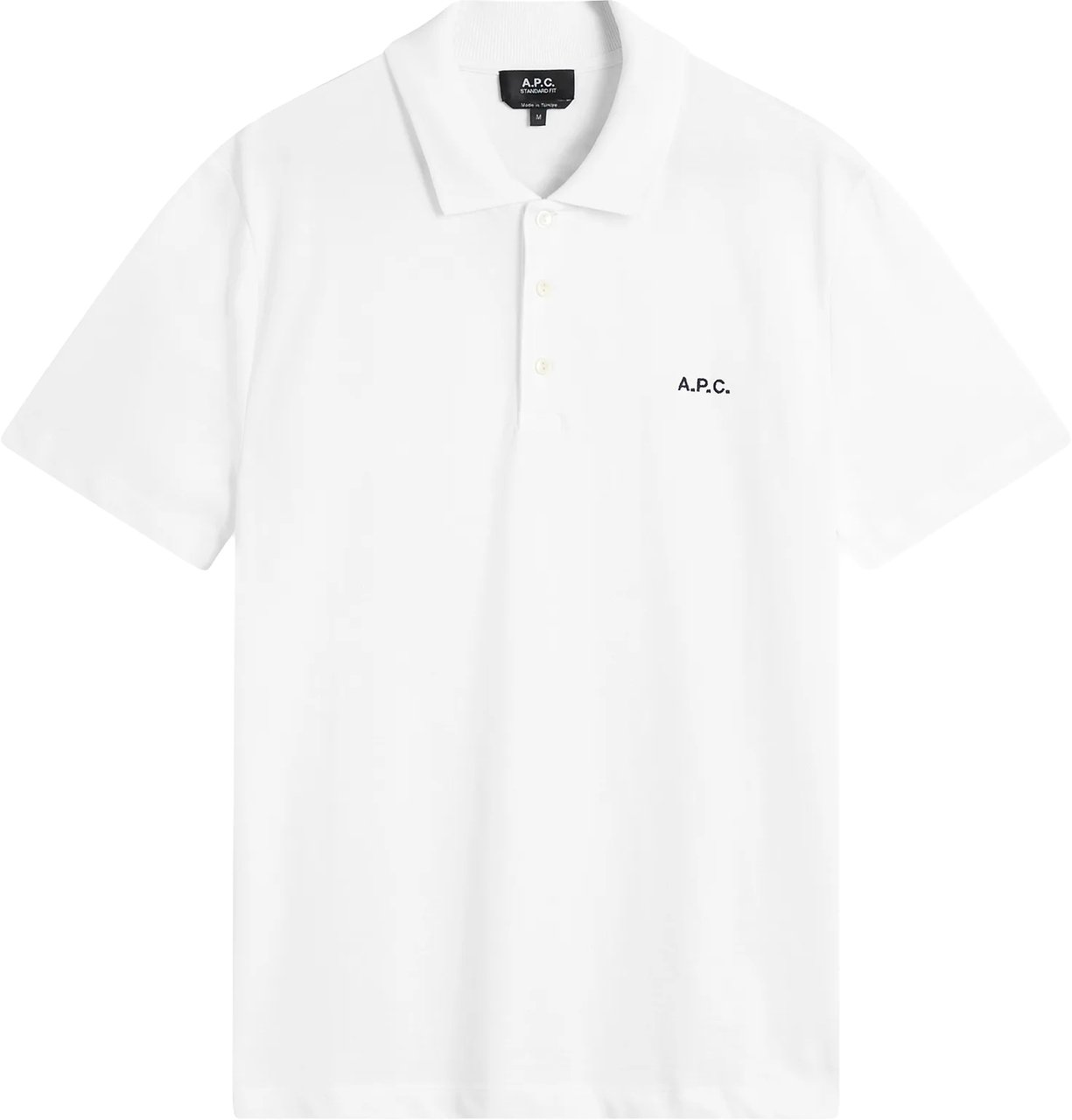 A.P.C. polo wit Wit