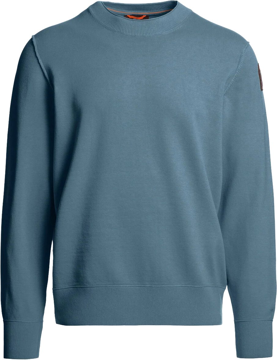 Parajumpers mid blue knitwear Basic braw Blauw