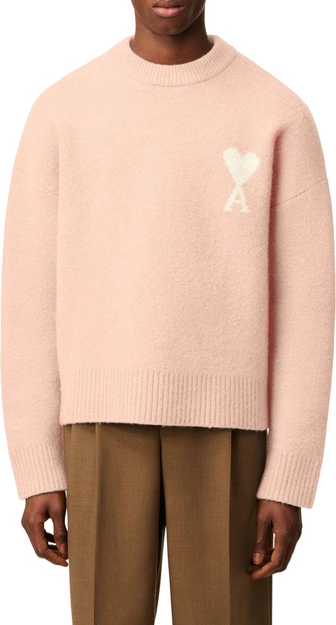 AMI Paris knitwear alpaga roze Roze