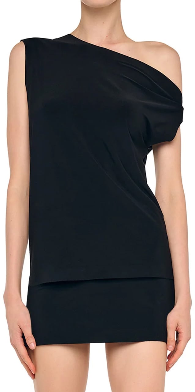 Norma Kamali Top Black Zwart