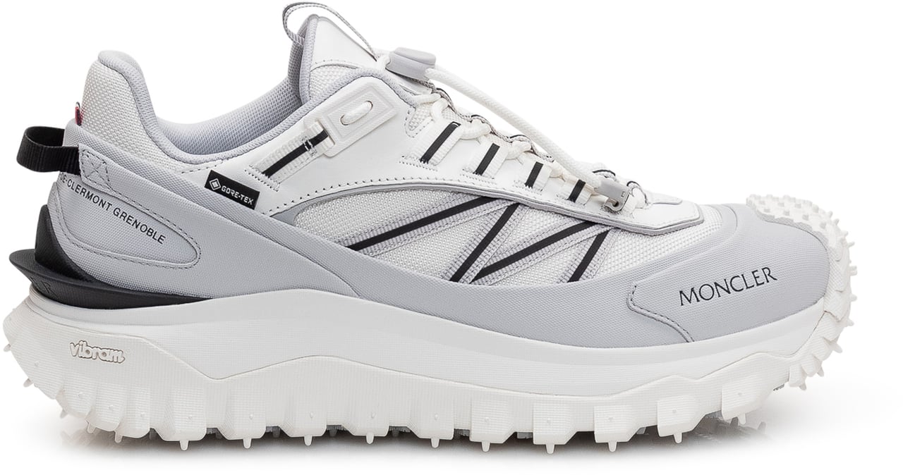 Moncler Sneaker Trailgrip GTX Tecnica con Suola Carrarmato Grijs