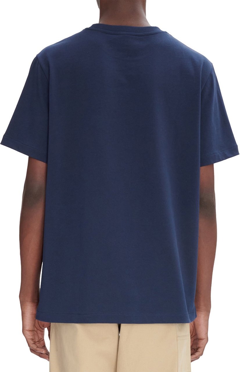 A.P.C. T-shirt Rue Madame donkerblauw Blauw