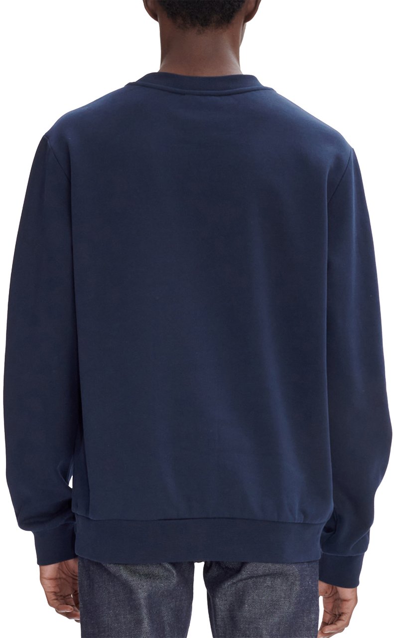 A.P.C. Sweater standard rue donkerblauw Blauw