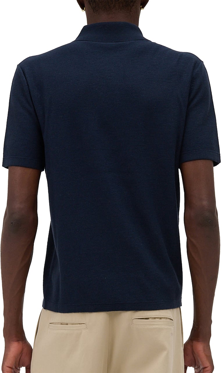 A.P.C. Polo Eliot navy Blauw