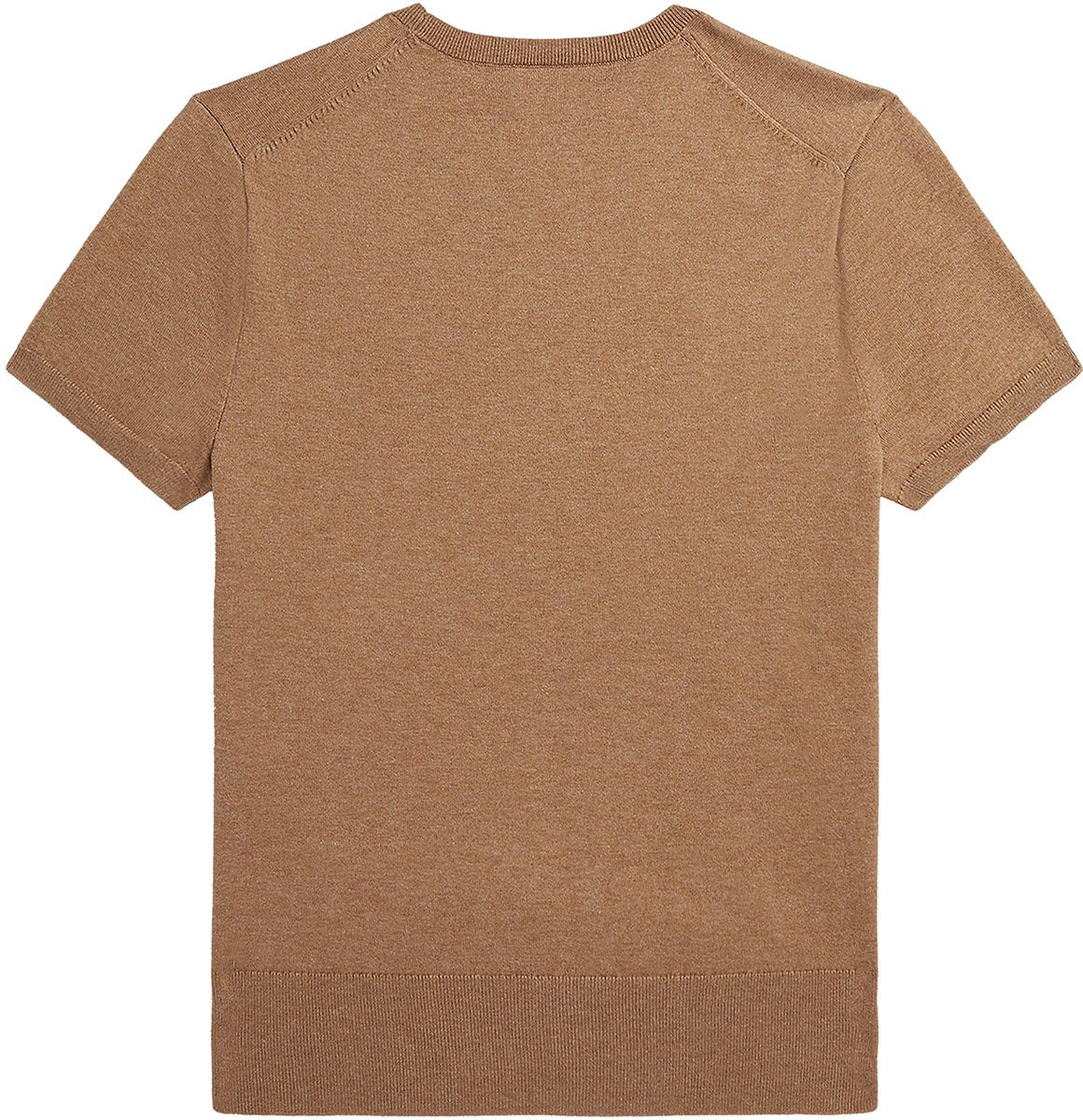 Ralph Lauren Sweater korte mouw bruin Bruin