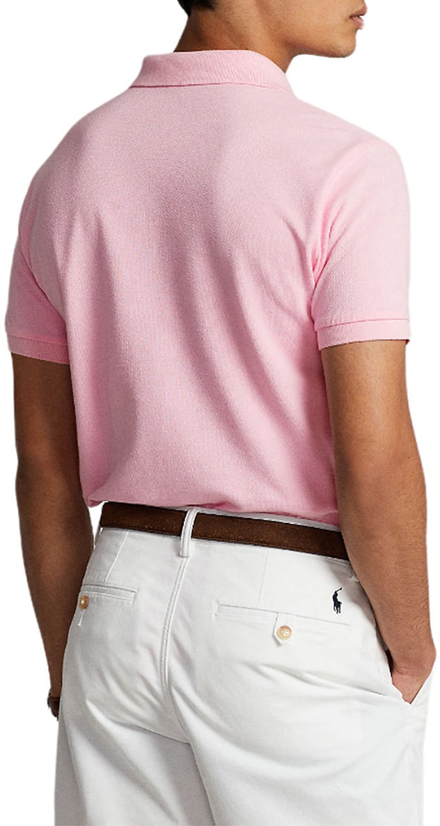 Ralph Lauren Polo custom slim fit lichtroze Roze