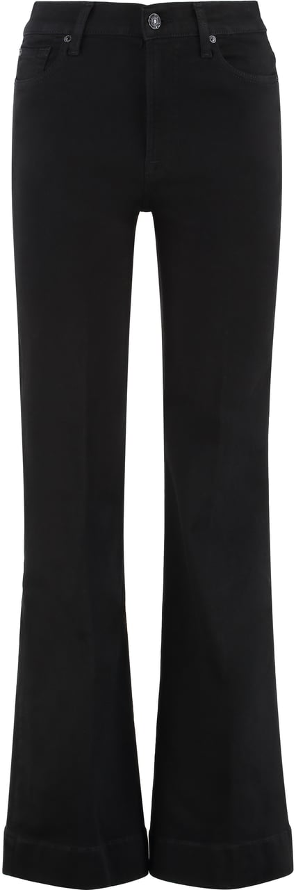 7 For All Mankind MODERN DOJO SLIM ILLUSION SOHO NIGHT boot-cut jeans Zwart