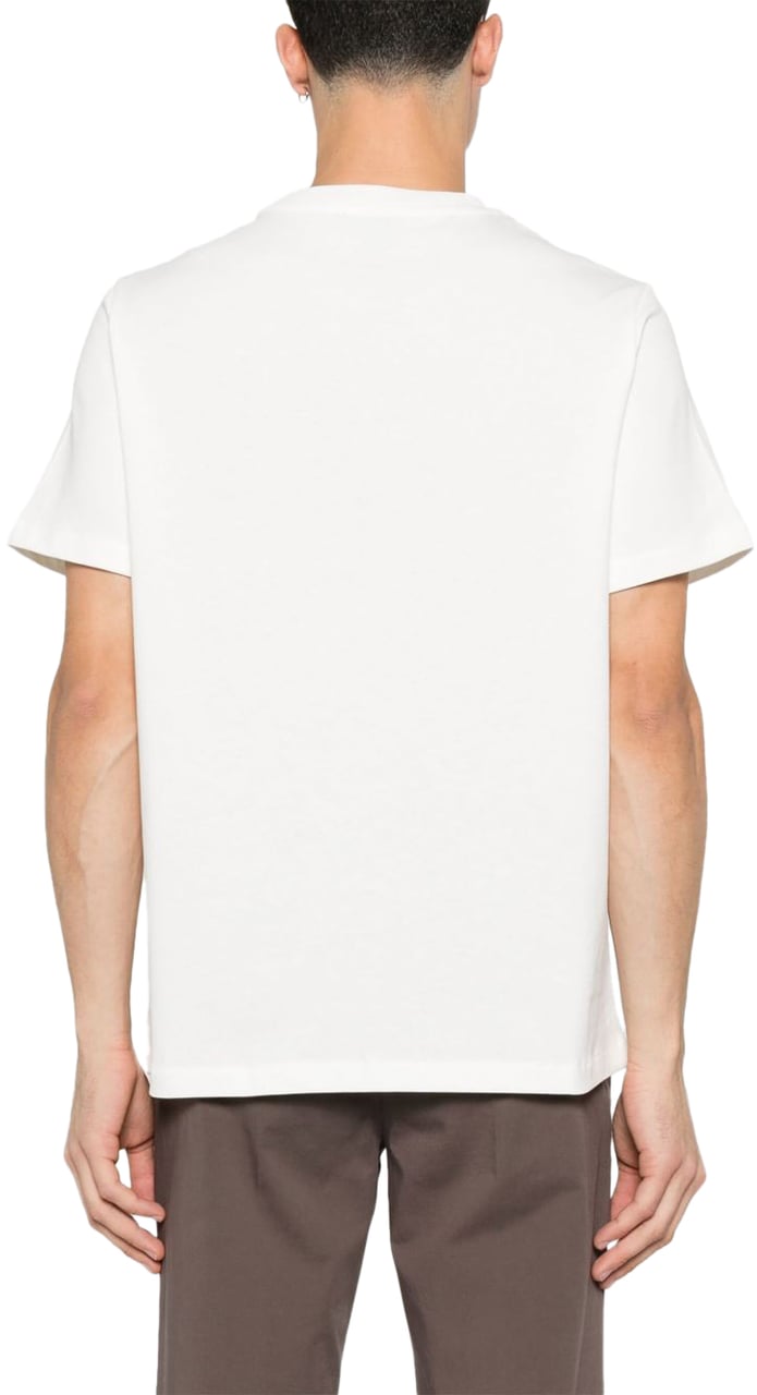 A.P.C. t shirt a logo brode Beige