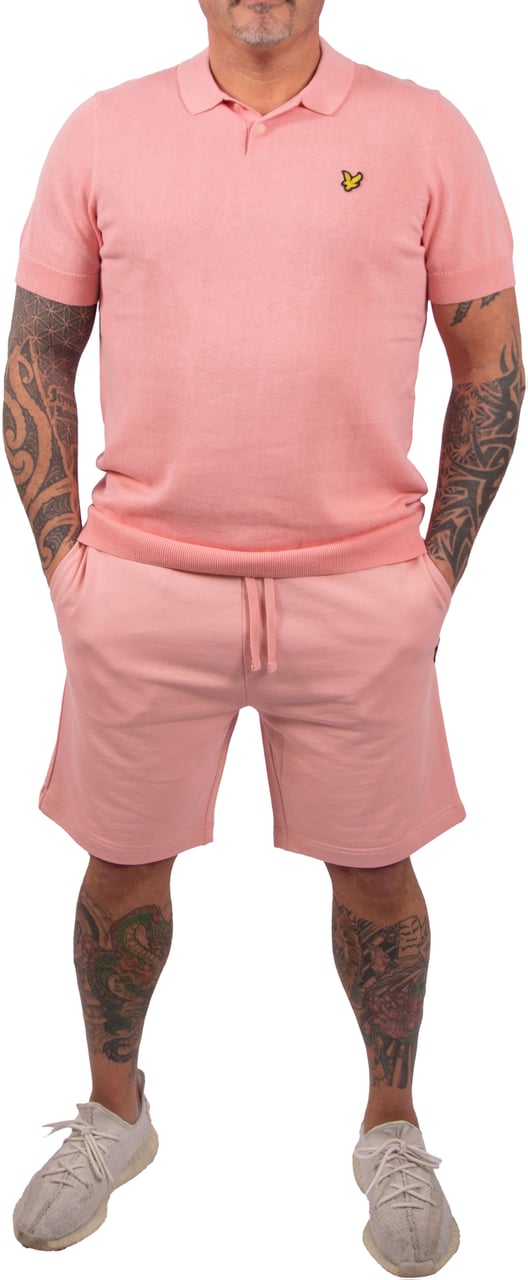 Lyle & Scott Lyle & Scott Plain Sweatshort Roze