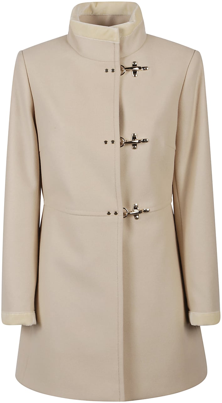 Fay Virginia Coat White Wit