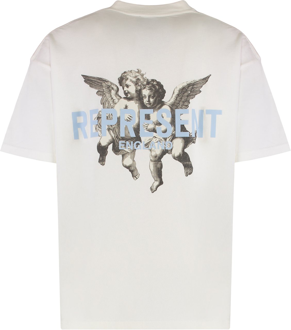 Represent T-Shirts And Polos Flat White Wit