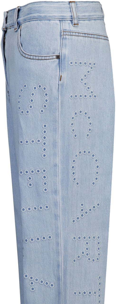 Stella McCartney Kinder Meisjes Jeans In Blauw Blauw