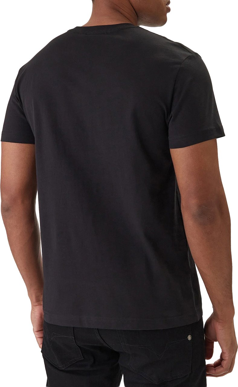 Versace Jeans Couture Logo T-shirt Black Zwart