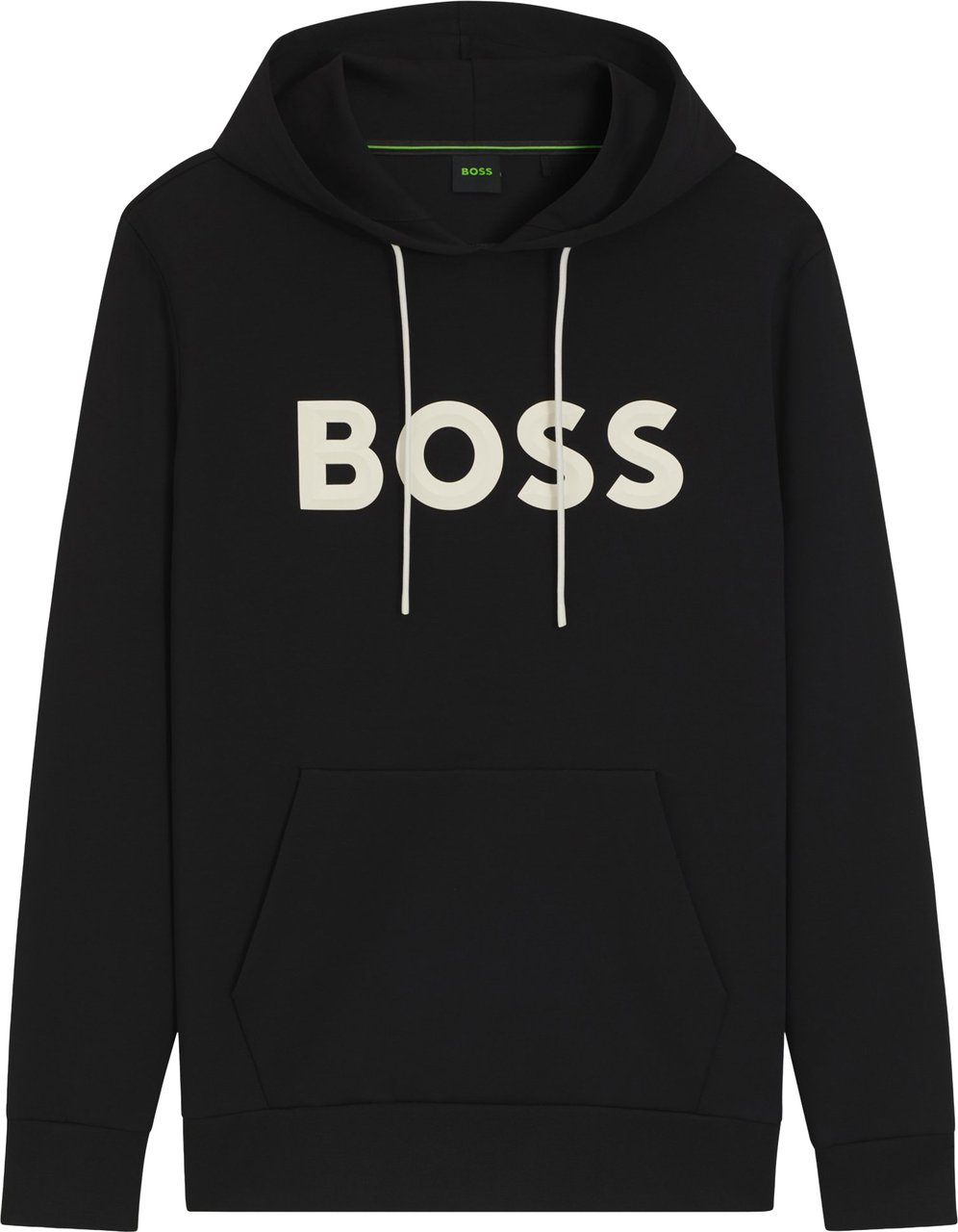 Boss Logo Hoodie Black Zwart