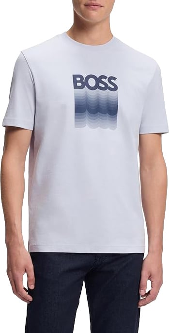 Boss Tee Insignia Grijs