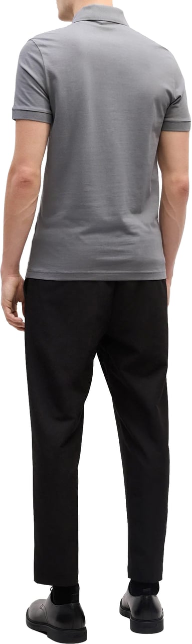 Boss Passenger Polo Open Grey Grijs