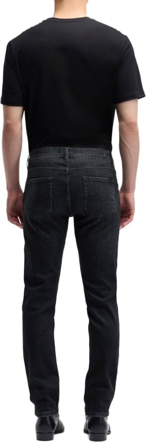7 For All Mankind Slimmy Tapered Starry Zwart