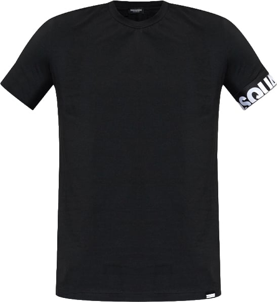 Dsquared2 T-shirt Black/White Zwart