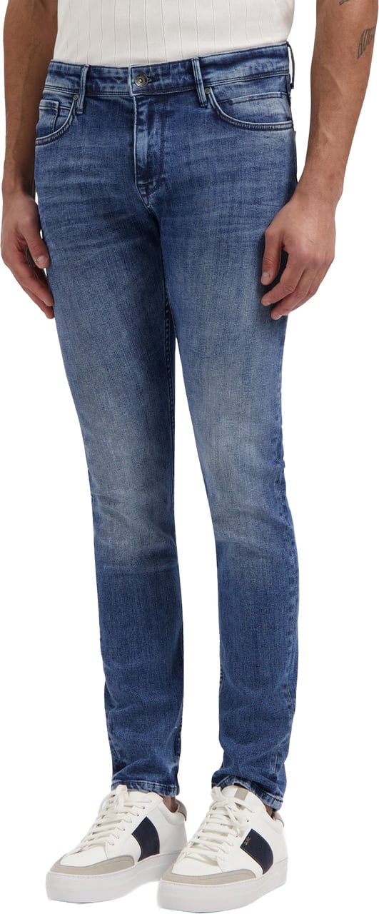 Pure Path The Jone Skinny Fit Jeans Blauw