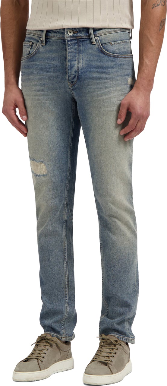 Pure Path The Ryan Slim Fit Jeans Blauw