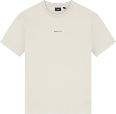 Ballin Amsterdam Abstract Sea Creatures T-shirt Neutraal