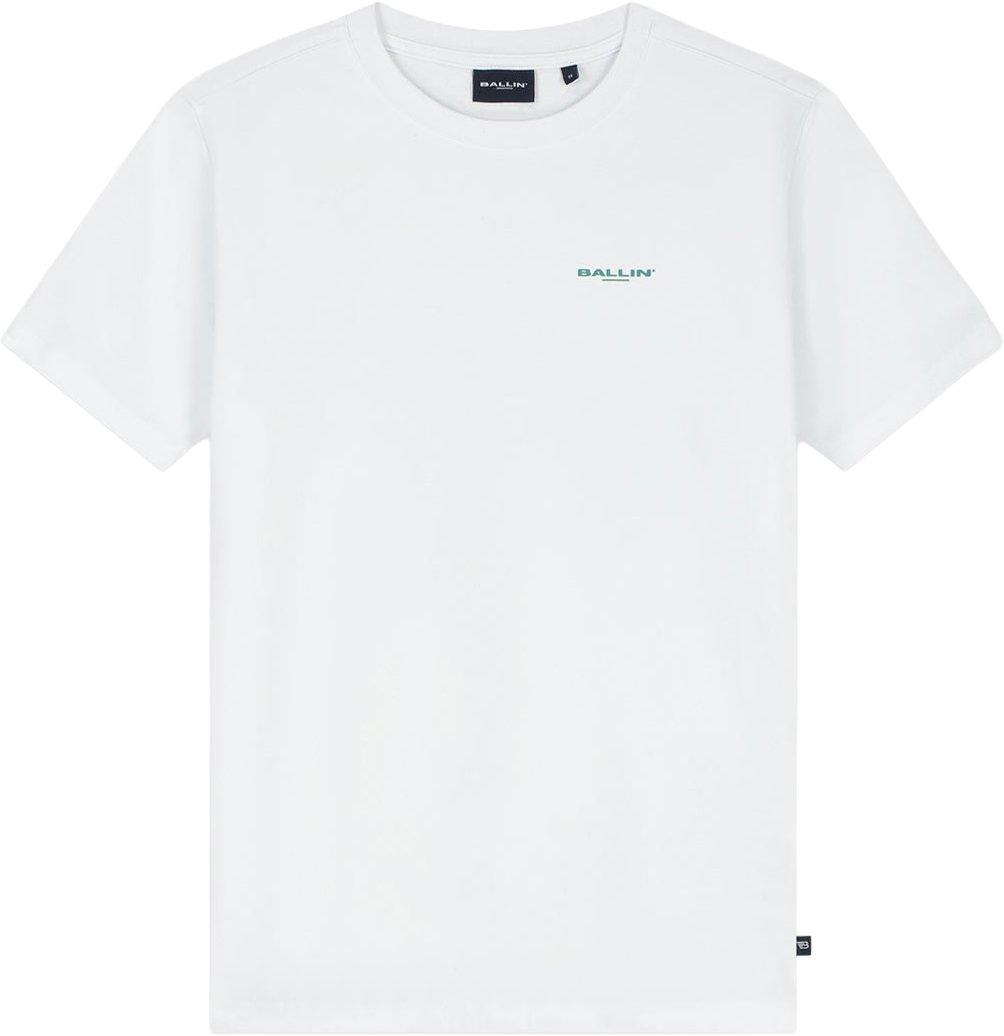 Ballin Amsterdam Floral Bouquet T-shirt Wit