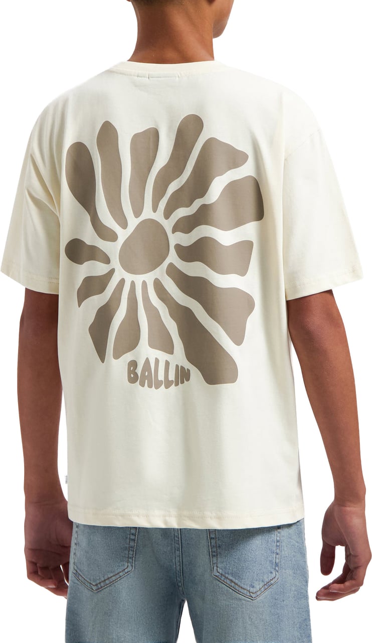 Ballin Amsterdam Sunshine T-shirt Neutraal