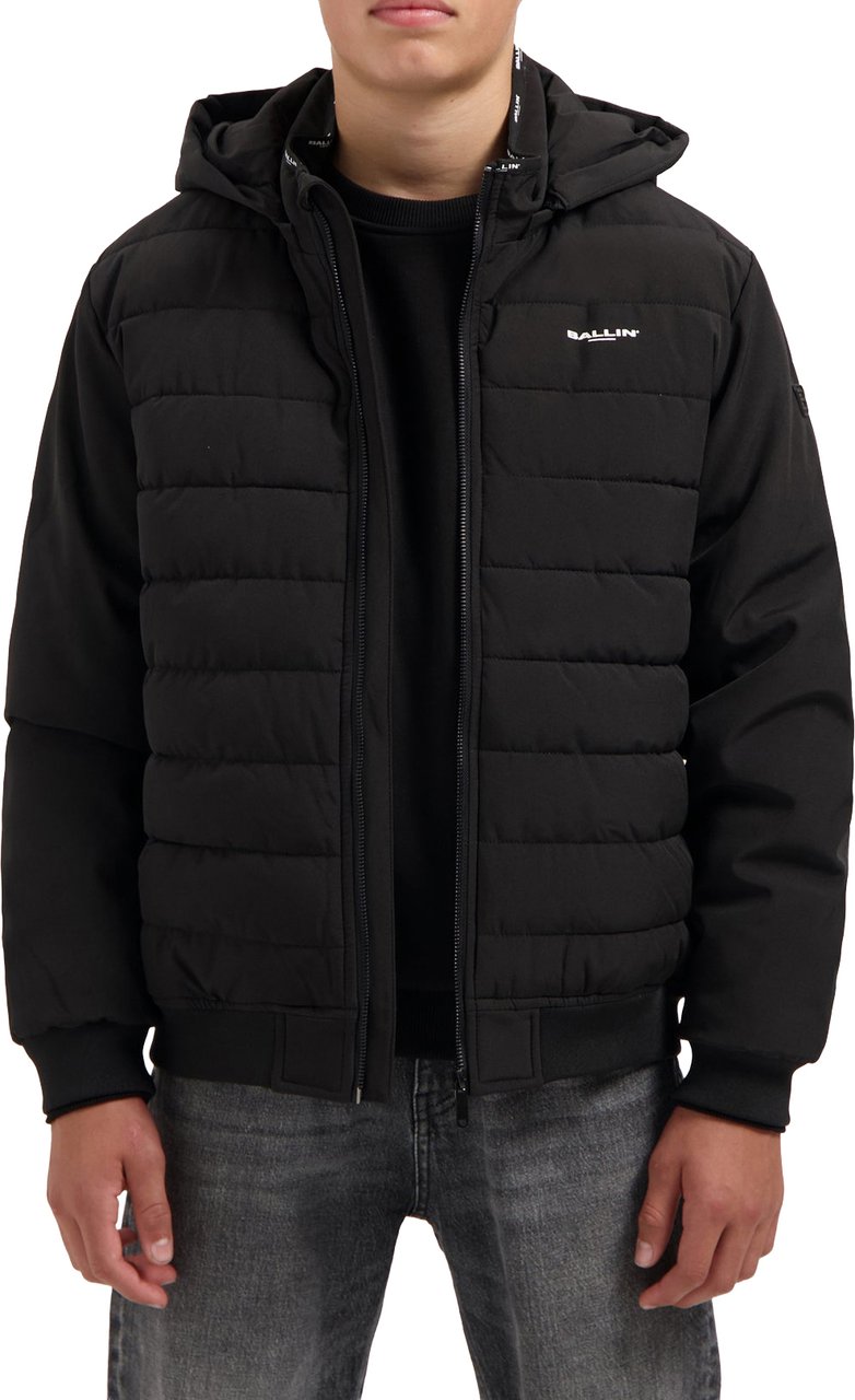 Ballin Amsterdam Junior Padded Jacket Zwart