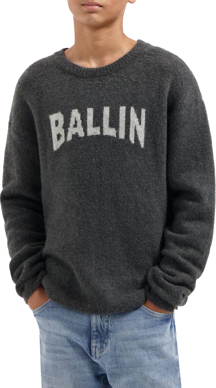 Ballin Amsterdam Trui Ballin Grijs