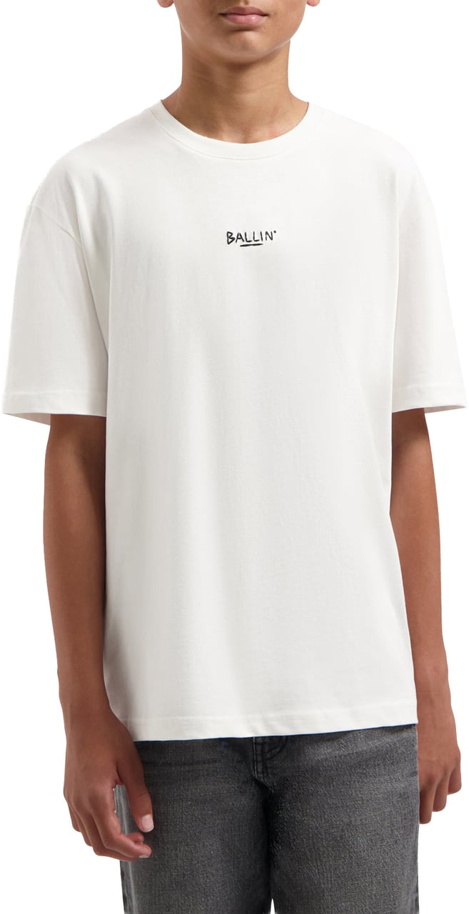 Ballin Amsterdam T-Shirt Ballin Wit
