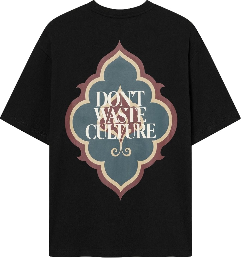 Don't Waste Culture Sokae T-shirt Black Zwart