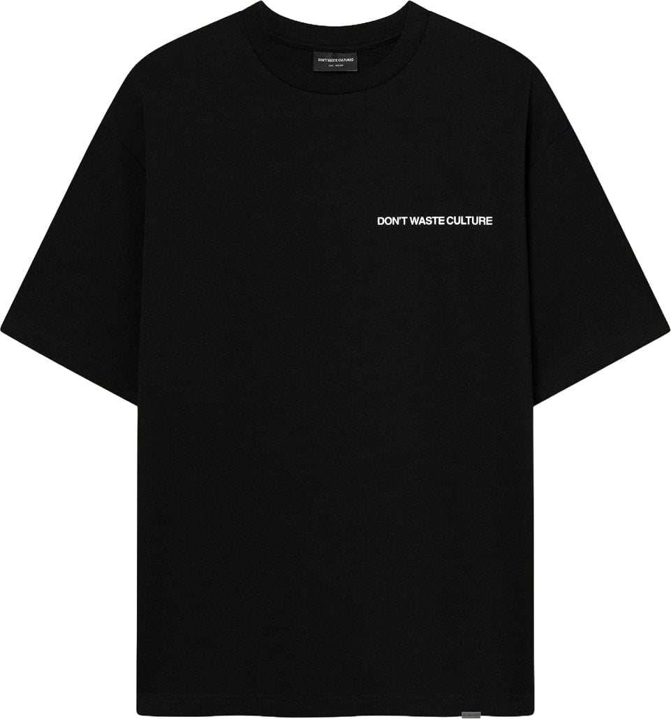 Don't Waste Culture Toshimi T-shirt Black Zwart