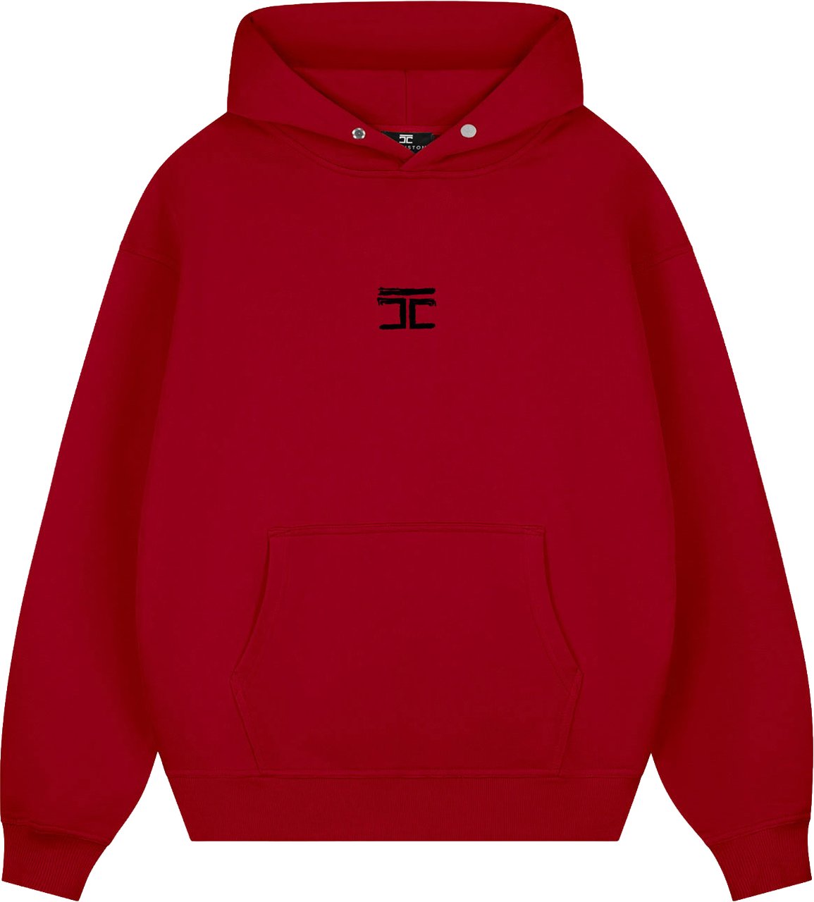 JORCUSTOM Artist Oversized Hoodie Red Rood