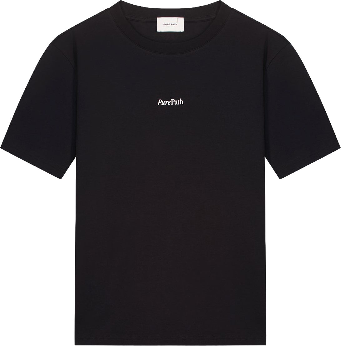 Pure Path Bold Emblem T-shirt Blauw