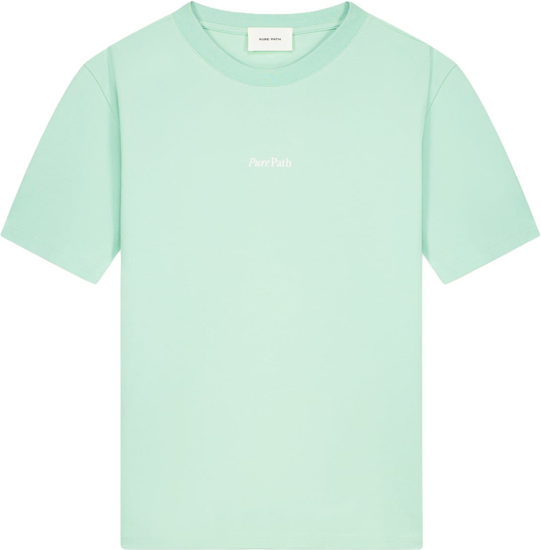 Pure Path Bold Emblem T-shirt Groen