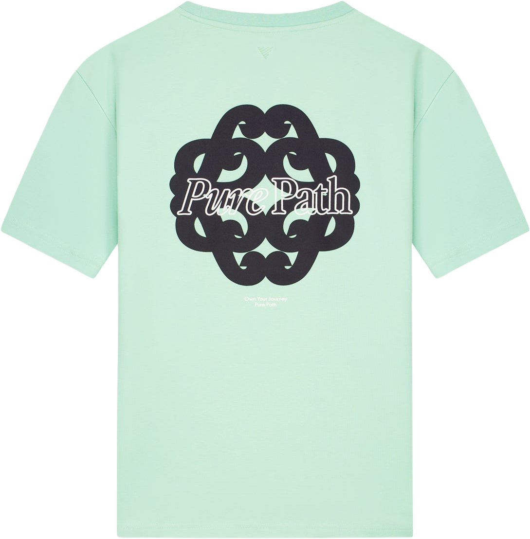 Pure Path Bold Emblem T-shirt Groen