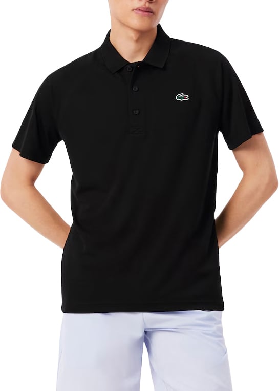 Lacoste polo Regular Fit Black Zwart