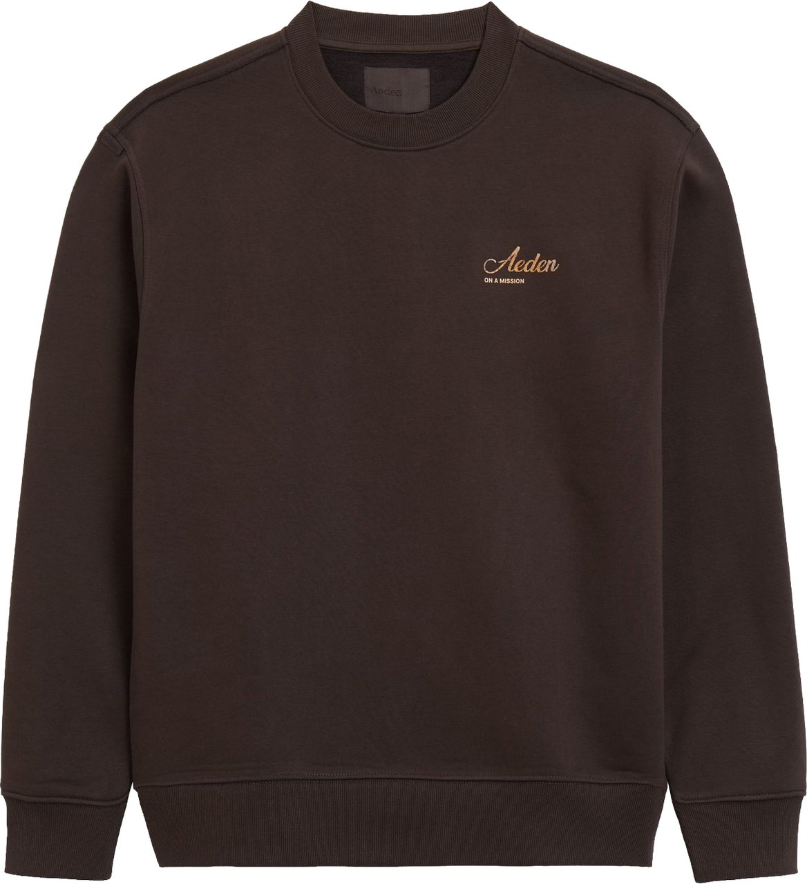 Aeden Solan sweater Ganache bruin brown Bruin