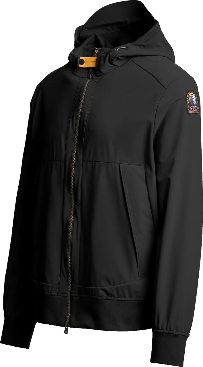 Parajumpers black abner jacket in black Zwart