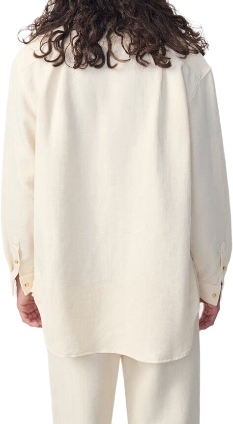 American Vintage overshirt beige Afaz Beige